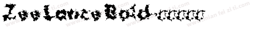 Zee Lance Bold字体转换